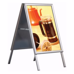 A-BOARD PLAKAT SKILTING FOR INNENDØRS